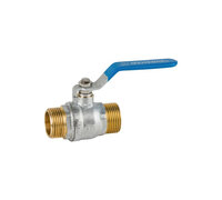3033-05 - Kogelkraan 3/4" messing 2xbu.dr. PN25