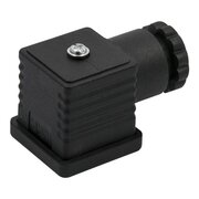 W0970520033 - Stekker DIN 43650-A STEKKER 30 STD ZWART Serie 70 - 30 mm