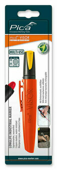 Pica Visor 990/44 Permanent Marker  - Navulbaar - Geel / Blister