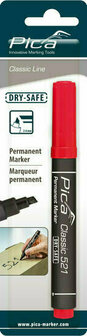 Pica 521/40 Perm. Marker 2-6mm - Rood / Blister