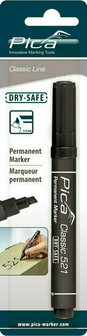 Pica 521/46 Perm. Marker 2-6mm - Zwart / Blister
