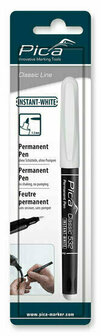 Pica Permanent marker 532/52 1-4 mm - Wit / Blister