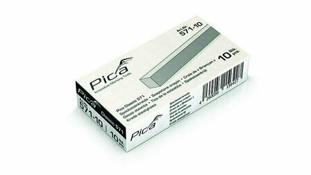 Pica 571 Speksteenkrijt 10x10x100mm, 50st.