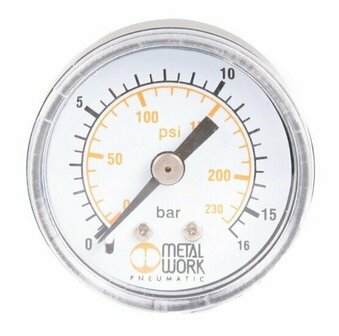 Z409700110 - Manometer 0-10 Bar G1/8