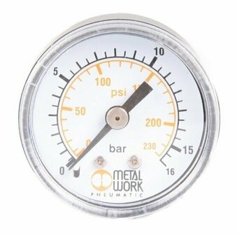 Z409700106 - Manometer 0-6 Bar G1/8