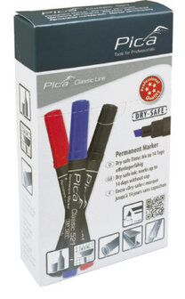 Pica 521/40 Perm. Marker 2-6mm - Rood