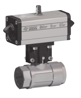 Omal Kogelkraan met DAN actuator DG113 / 0-210 Bar