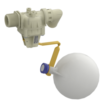 AuK M&uuml;ller Vlotterventiel - 21.017.126 DN17