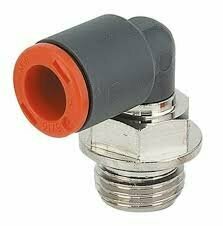 Knie-koppeling draaibaar rechte draad (R34)