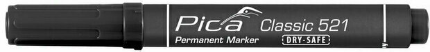 Pica 521/46 Perm. Marker 2-6mm - Zwart
