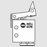 Mini ventiel Nokrolbediend 3/2 NC - Metal Work