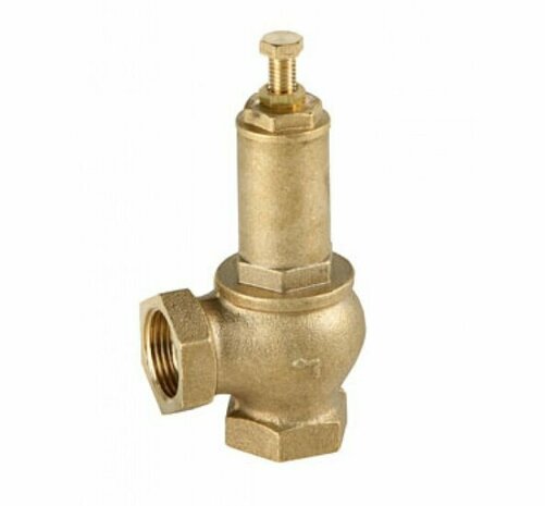 3190 / G2 1/2 - DN65 / Messing / Instelbare druk ontlastklep
