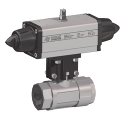 Omal Kogelkraan met SRN actuator SG113 / 0-210 Bar