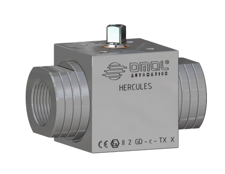 HERCULES - Hogedruk RVS kogelkraan - Draadeinden NPT