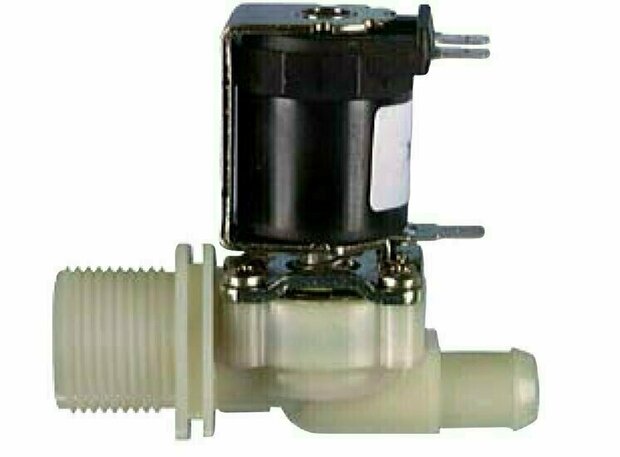 AuK M&uuml;ller plastic solenoid valve - single straight