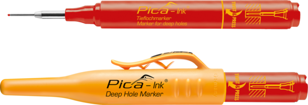 Pica Aftekenstift rood - Pica-INK