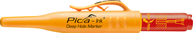 Pica Aftekenstift rood - Pica-INK