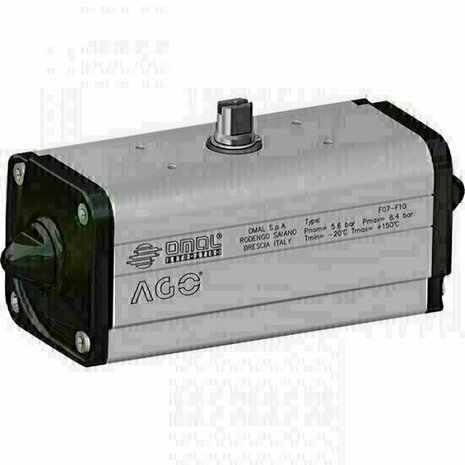 DAN0060452S - Omal AGO Speciale uitvoeringen DAN 60 ISO 5211 F05/F07 Dubbelwerkend (double acting) - DA actuator