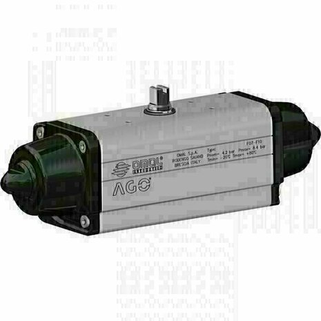 SRN0030461S - Omal AGO Speciale uitvoeringen SRN 30 ISO 5211 F04 Veerretour (spring return) - SR actuator