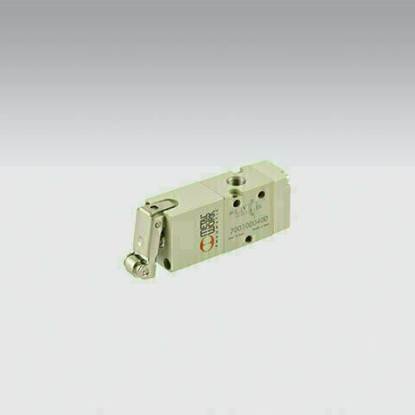 7001000400 - Ventiel Mechanisch bediend VENTIEL 3/2-1/8'' NOKROL PNEUMATISCH NC MONOSTABIEL Serie 70 1/8''