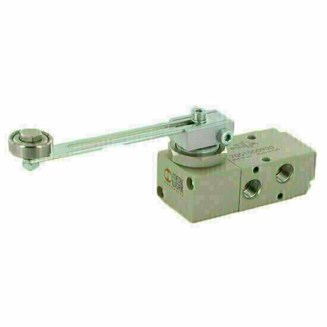 Mechanically operated valve VALVE 3/2-1/8'' CAM ROLLER ADJUSTABLE Series 70 1/8'' - Metal Work