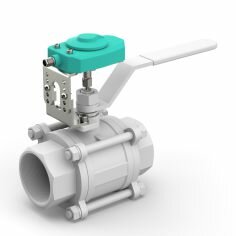 Eurotec MSH0103-80x30 - Montageset voor handbediende afsluiters met F03 - productfoto 3