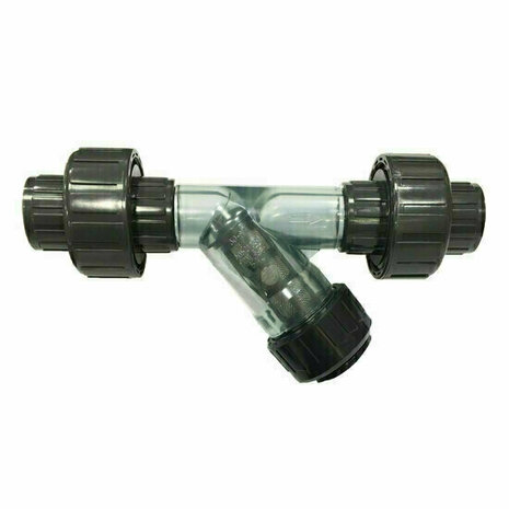 5650HC032 - PVC vuilvanger (Y-filter) 565 DN32 union