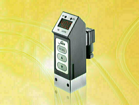 Instelbare Pressure switch 0570 / 10-100-400 Bar / aluminium - Suco