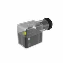Eurotec GS-LED-024V - Stekker, LED geel, 24 V, M16x1,5, IP67, kabel-&Oslash; 4-8 mm