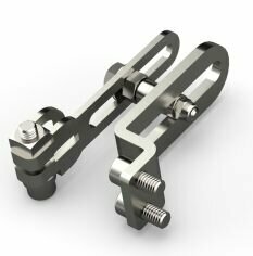 Eurotec LK-HS40-D12SW4-A2-SET - LinKit-hevelset, 1.4301, lengte 40 mm, asdiameter: D=12 mm, SW=4 mm