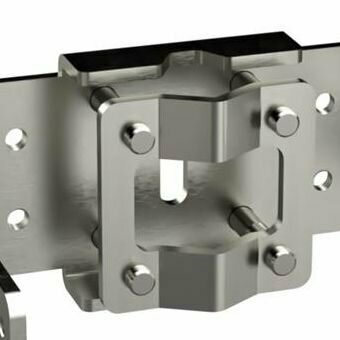 Eurotec LK-SL-MAXX-A2-SET - LinKit Maxx-montageset voor aandrijvingen met stangjuk, DIN EN 60534-6-1 - productfoto 2