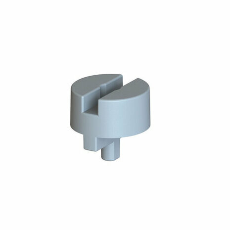 Eurotec SI-WV10 - Asverlenging 10 mm, venstergrijs