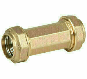 0022R-07 - Snijring overschuifkoppeling 40x40mm klem messing