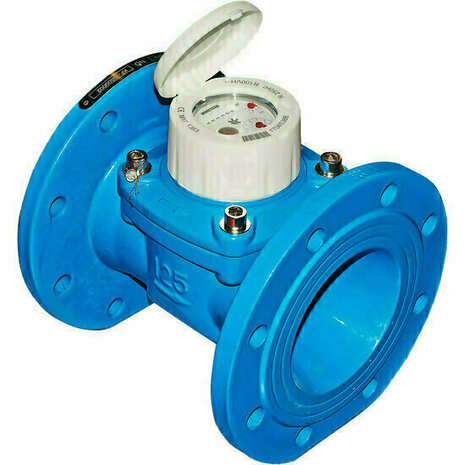 1738065 - gietijzer watermeter 1738 DN65 PN16 (Woltman, flens RF)
