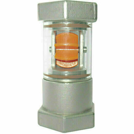 224202 - RVS kijkglas NAM BSP 1/2" gehard glas