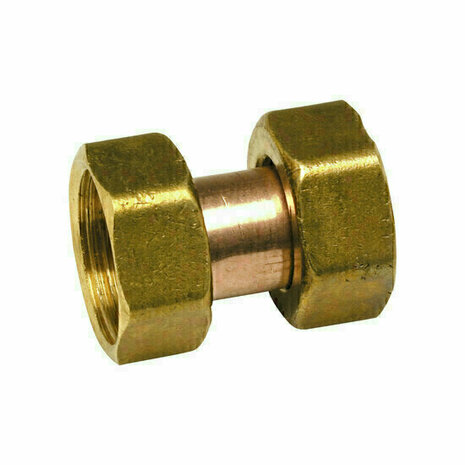 R8015 - messing gelijke sok R80 1/2" binnendraad
