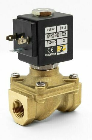 R2G J-R2MHCDGE12-3601 - 2/2-w. NC Ms/EPDM G1/2'' DN13 0-12 bar