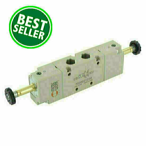 Valve Electric operated VALVE 5/2-1/4'' ELECTRIC BISTABLE Series 70 1/4'' - Metal Work
