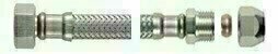 Flexible connection hose stainless steel DN8 1/2'' female thread x 15mm compression - ADL