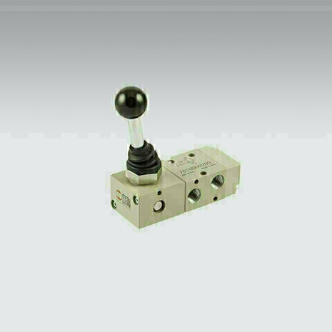7010000100 - Ventiel Handmatig bediend VENTIEL 3/2-1/8'' HENDEL 90 NC MONOSTABIEL Serie 70 1/8''