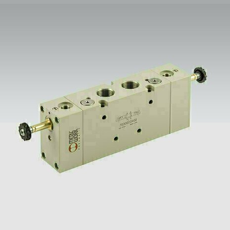 7030022200 - Ventiel Elektrisch bediend VENTIEL 5/3-1/2'' ELEKTRISCH OC MONOSTABIEL Serie 70 1/2''