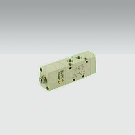 7001000210 - Ventiel Mechanisch bediend VENTIEL 5/2-1/8'' STOTER SERVO MONOSTABIEL Serie 70 1/8''