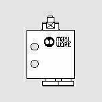 111 Mini valve pin-operated 3/2 NC - Metal Work