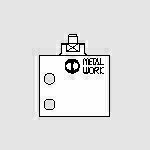 111 Mini valve pin-operated 3/2 NC - Metal Work