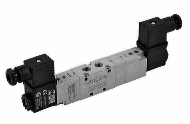 Valve Electric operated VALVE 3/2-3/8'' ELECTRIC NC MONOSTABLE Series 70 3/8'' - Metal Work