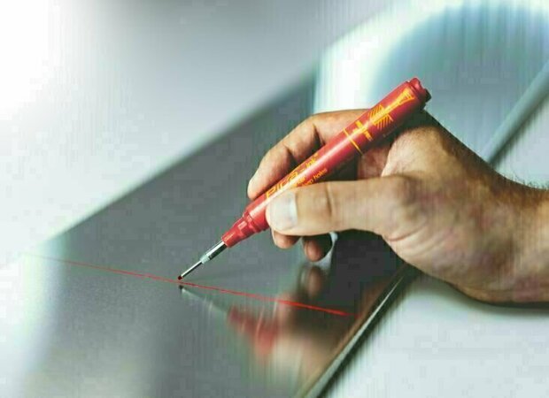 Pica 150/40 Marking pen / red, Blister - Pica Marker