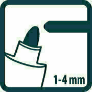 Pica Permanent marker 1-4 mm - Blue - Pica Marker