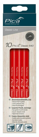 Pica 540/24 Timmermanspotlood - 240 mm 10er-Pack