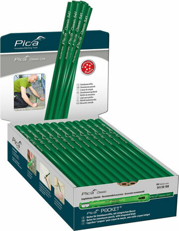 PICA 541/30 STEENPOTLOOD 30CM - 10ST