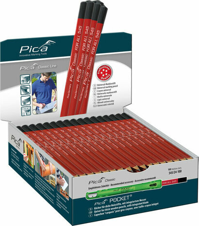 PICA 545/24 UNIVERSEEL POTLOOD 23CM 100st.